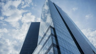 low angle photo of high-rise building